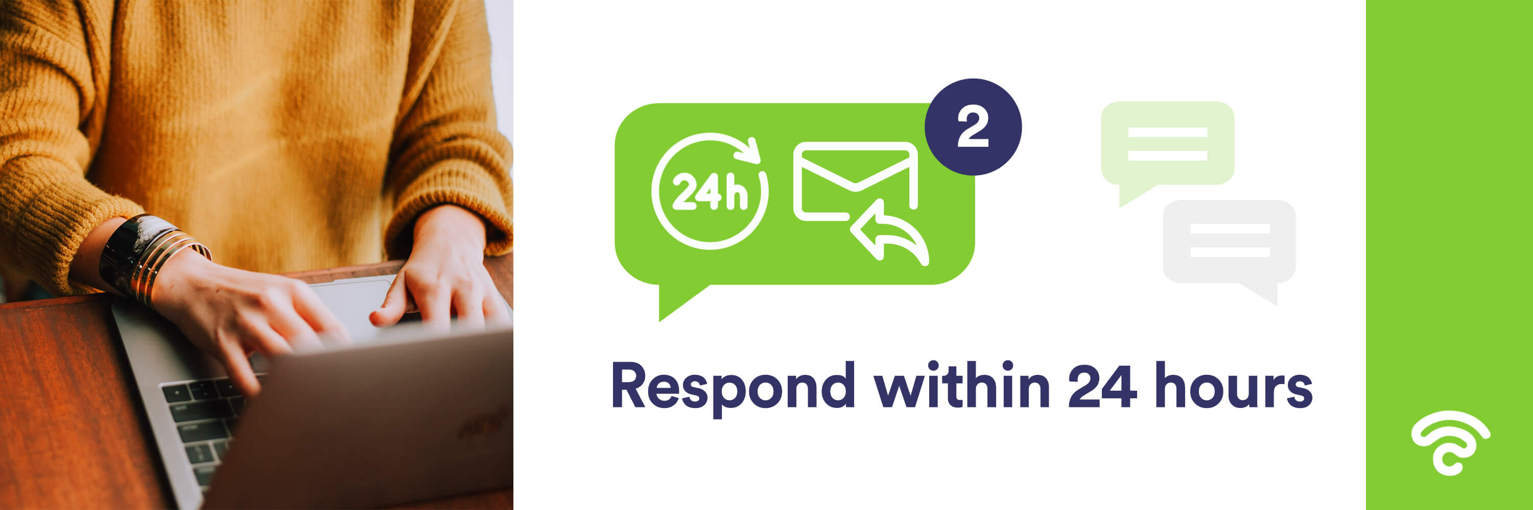 Respond within 24-hours