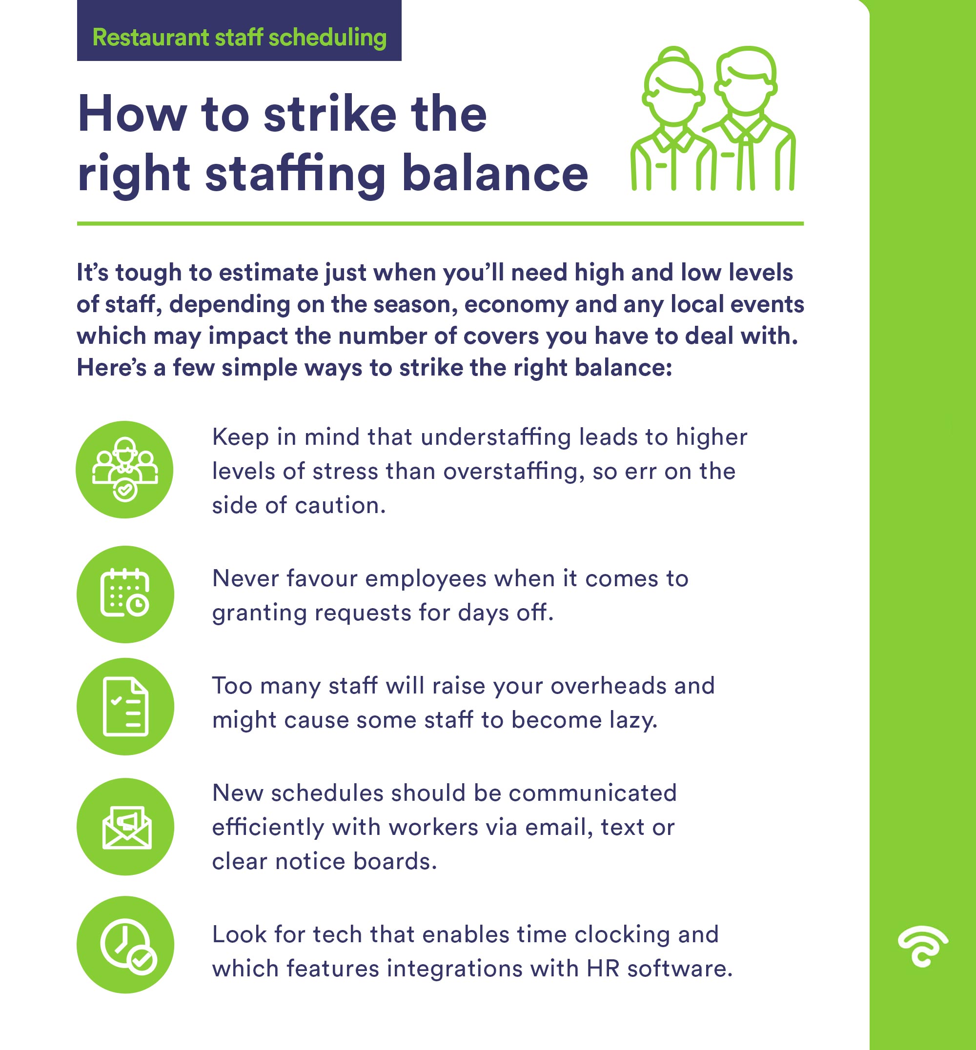 how to strike right staffing balance